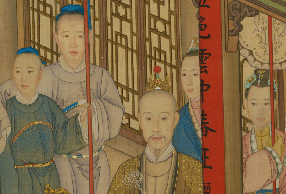 我又把故宫古画放大了，点开前不知道这么好笑哈哈哈哈哈哈哈哈哈哈