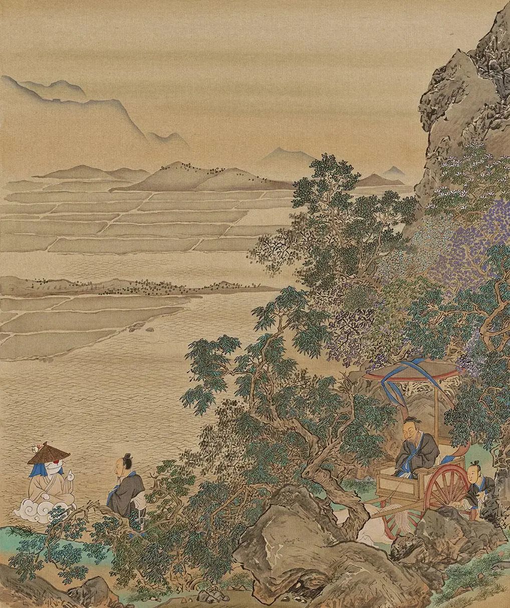 太会玩了！专心复制古书画12年，他竟然把"蓝胖子、时光机"放进古画里，场面堪比科幻大片！！